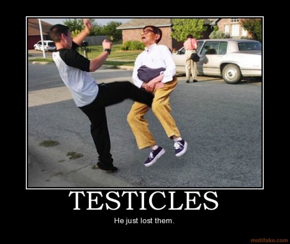 testicle-kick